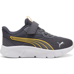 Puma Flex Focus Παιδικά Αθλητικά Παπούτσια για Τρέξιμο Ανθρακί Κίτρινα 401519-04