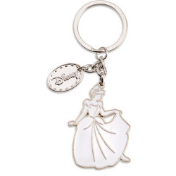 Parisis Μπομπονιέρα Βάπτισης Μπρελόκ Cinderella από Μέταλλο ΝΜΠ-08