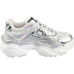 Buffalo Score Tec Γυναικεία Sneakers Chunky Ασημί 1636343