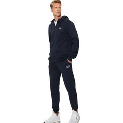 EA7 Ανδρικό Σετ Φόρμας Fleece με Λάστιχο Navy Μπλε 8NPV60-PJVRZ-1562