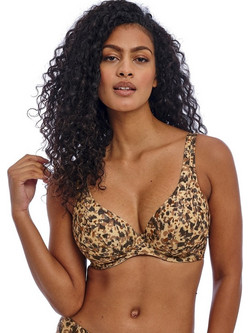 Freya Arizona Wave Bikini Top Καφέ AS206113-DNE