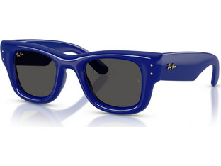 Ray-Ban RB4940 683387 Γυαλιά Ηλίου Τετράγωνα Κοκάλινα Μπλε με Μαύρο Φακό