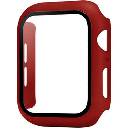 Sonique Πλαστική Θήκη Tempered Glass για Apple Watch 1 / 2 / 3 42mm Κόκκινη