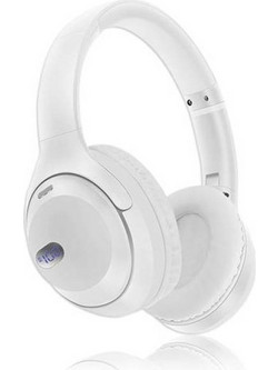 LTC Audio LXLTC35B Ασύρματα Bluetooth Ακουστικά Studio Over Ear Λευκά