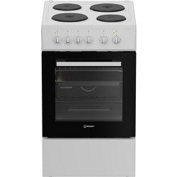 Indesit I5E5PMW Κουζίνα Ηλεκτρική 55lt με Εμαγιέ Εστίες 50cm