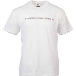 Russell Athletic Ανδρικό Αθλητικό T-Shirt Λευκό A25-050-1-001