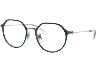 Ray-Ban RY1058-4084 Παιδικός Σκελετός Γυαλιών Οράσεως Κοκάλινος Μεταλλικός Ασημί Μαύρος