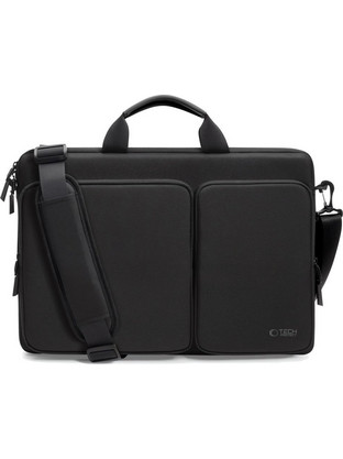 Tech-Protect Defender Τσάντα Laptop Ώμου 17" Black