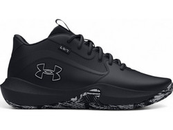 Under Armour Lockdown 7 Ανδρικά Αθλητικά Παπούτσια για Μπάσκετ Μαύρα 3028512-003