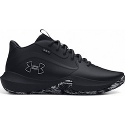 Under Armour Lockdown 7 Ανδρικά Αθλητικά Παπούτσια για Μπάσκετ Μαύρα 3028512-003