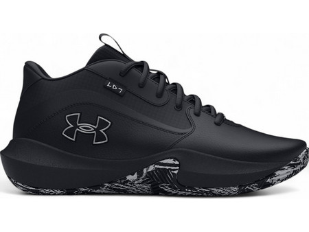Under Armour Lockdown 7 Ανδρικά Αθλητικά Παπούτσια για Μπάσκετ Μαύρα 3028512-003