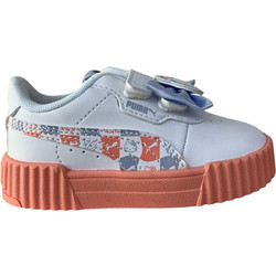 Puma Παιδικά Sneakers Λευκά Καφέ 401421-01