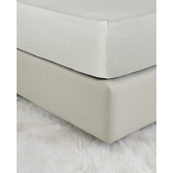 Nima Σεντόνι King Size Βαμβακερό με Λάστιχο 180x200+40 Tender Oat Beige