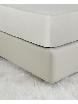 Nima Σεντόνι King Size Βαμβακερό με Λάστιχο 180x200+40 Tender Oat Beige