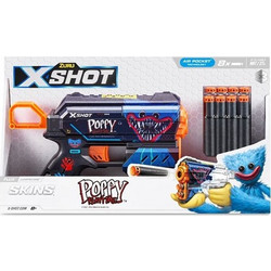 Zuru X-Shot Skins Flux Poppy Playtime Σετ Παιδικό Όπλο με Βελάκια 36649