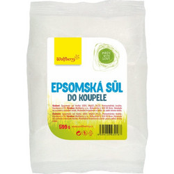Wolfberry Epsom Άλατα Μπάνιου Κρύσταλλοι 500gr