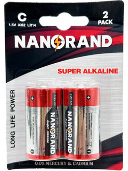 Nanorand Alkaline C LR14 2τμχ