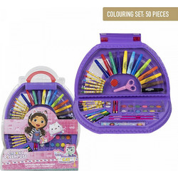 Cerda Gabby's Dollhouse Σετ Ζωγραφικής με Βαλιτσάκι 58x41x3cm 50τμχ