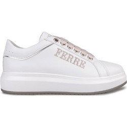 Ferre Γυναικεία Sneakers Flatforms Λευκά F162-159