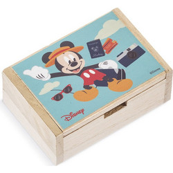 Parisis Μπομπονιέρα Βάπτισης Κουτί Mickey Mouse Travel από Ξύλο NA240