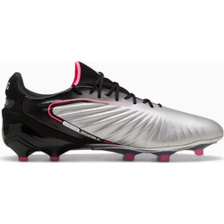 Puma King Ultimate FG/AG 108303-02 Ποδοσφαιρικά Παπούτσια με Τάπες Ασημί Μαύρα