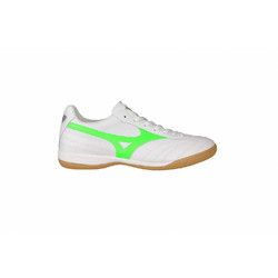 Mizuno Morelia Sala Elite IN Q1GA251237 Ποδοσφαιρικά Παπούτσια Σάλας Λευκά Lime
