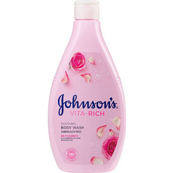 Johnson's Vita-Rich Rose Water Αφρόλουτρο σε Gel 400ml