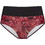Dorina Ψηλόμεσο Bikini Slip Μπορντό Μαύρο FXHI0017MI120-RD0063