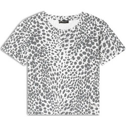 Freddy Γυναικείο Αθλητικό T-Shirt Εκρού S25WMCT1C-ANI119