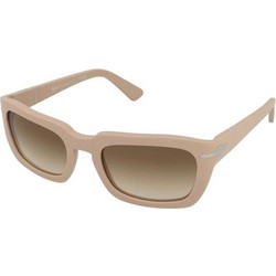 Persol PO3367S 1195/51 Γυναικεία Γυαλιά Ηλίου Τετράγωνα Κοκάλινα Μπεζ με Καφέ Φακό