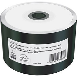 MediaRange MR257 Εγγράψιμα CD-R 24x Printable 200MB Cake Box 50τμχ
