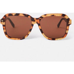 Stella McCartney SC40001I 99E Γυναικεία Γυαλιά Ηλίου Τετράγωνα Κοκάλινα Ταρταρούγα με Καφέ Φακό