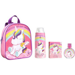 Air Val Eau My Unicorn Mochila Eau de Toilette 50ml + Shower Gel 300ml + Backpack
