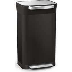 Joseph Titan 30146 Κάδος Απορριμάτων Κουζίνας Μεταλλικός Μαύρος 30lt