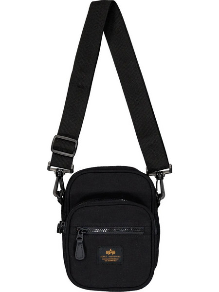 Alpha Industries Ανδρική Τσάντα Ώμου / Χιαστί Μαύρη 156941-03