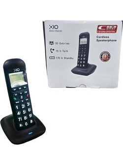 OHO-1102CID Ασύρματο Τηλέφωνο με Ανοιχτή Ακρόαση Μαύρο