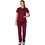 Alezi Classic Fit Γυναικεία Ιατρική Στολή Μπορντό