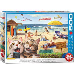 Puzzle Eurographics No Cats Allowed 500 Κομμάτια