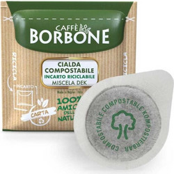 Borbone Κάψουλες Decafeine Miscela Verde Συμβατές με Μηχανή E.S.E Pod 50τμχ