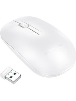 Borofone BG14 Planet Ασύρματο Ποντίκι White