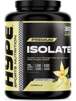 Hype Premium Isolate Vanilla Πρωτεΐνη Ορού Γάλακτος Γράμμωσης 900gr
