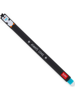 Legami Penguin Στυλό Gel που Σβήνει 0.7mm Τιρκουάζ EP0033