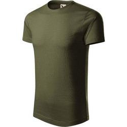 Malfini Ανδρικό Αθλητικό T-Shirt Σοκολατί MLI-17169