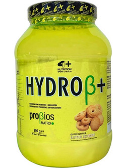 4+ Nutrition Hydroβ Butter Cookies Πρωτεΐνη Ορού Γάλακτος Χωρίς Γλουτένη 900gr