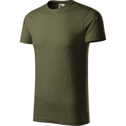 Malfini Ανδρικό Αθλητικό T-Shirt Σοκολατί MLI-17369