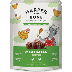 Harper & Bone Meatballs Flavours of The Farm with Chicken & Turkey 85gr