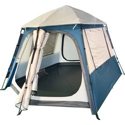 Panda Beaver Αυτόματη Σκηνή Camping Tipi 3 Ατόμων Καλοκαιρινή 220x220x130cm 10325