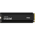 Crucial P510 with Heatsink SSD 2TB M.2 NVMe PCI Express 5.0