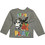 Beboulino Let's Play Παιδικό T-Shirt Μακρυμάνικο Γκρι 80202600021