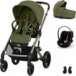 Cybex Balios Lux Καρότσι Μωρού 3 σε 1 Moss Green 70000588